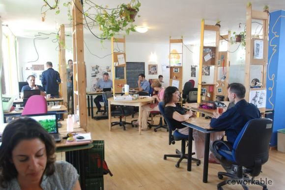 The HUB Tel Aviv is a shared working space for entrepreneurs, based at the heart of TEL-AVIV